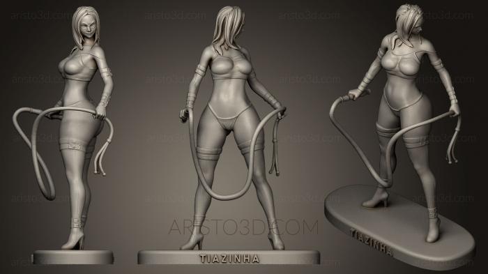 Figurines of girls (STKGL_0183) 3D model for CNC machine